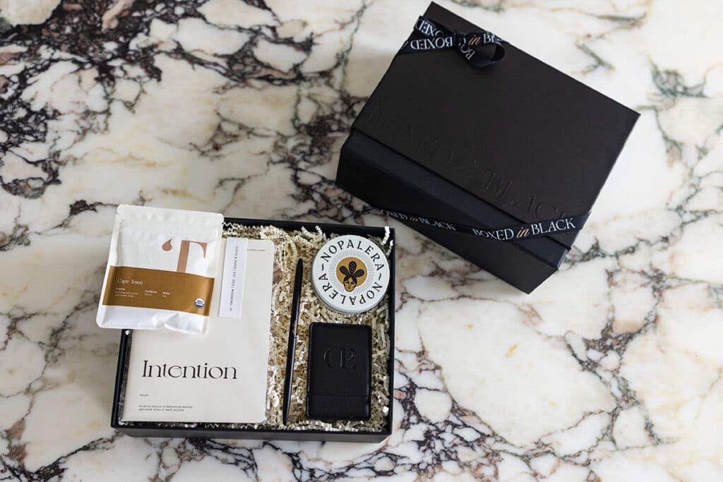 Think outside the "Box" Boxed in Black products