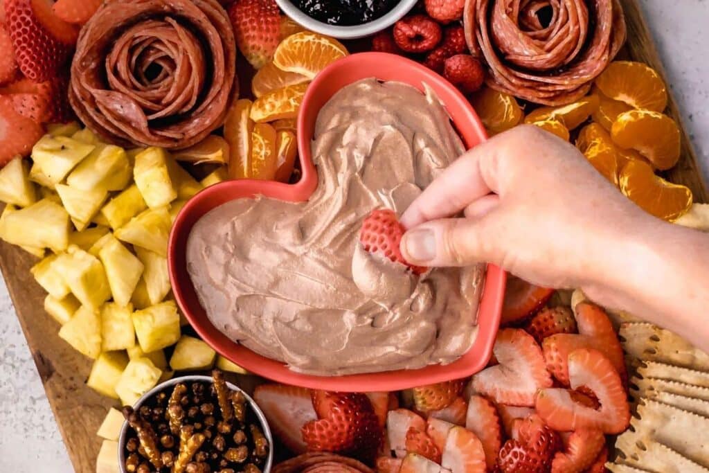 Valentines Day Charcuterie Board